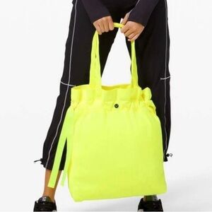 Bright neon Yellow Tote Bag